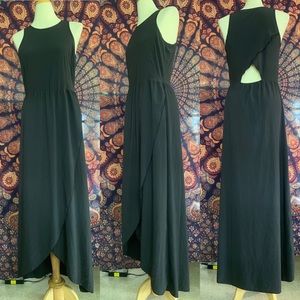 Toad & Co Black Sunkissed Maxi Dress S